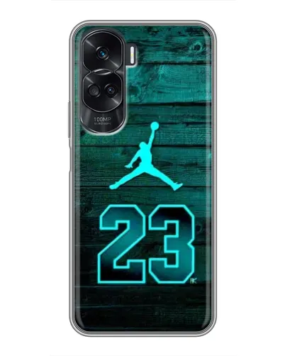 Чохол для Huawei Honor 90 Lite з картинкою «Jordan Cyan 23» Чохол для Huawei Honor 90 Lite з картинкою «Jordan Cyan 23»
