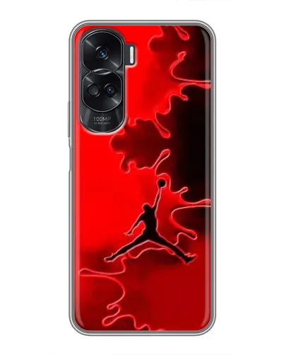 Чохол для Huawei Honor 90 Lite з картинкою «Jordan Red Smoke» Чохол для Huawei Honor 90 Lite з картинкою «Jordan Red Smoke»