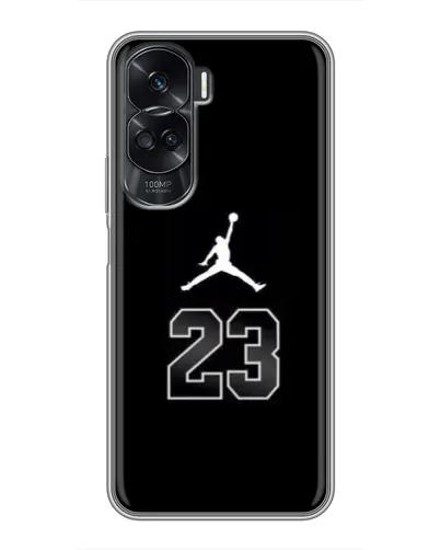 Чохол для Huawei Honor 90 Lite з картинкою «Jordan Flight 23» Чохол для Huawei Honor 90 Lite з картинкою «Jordan Flight 23»