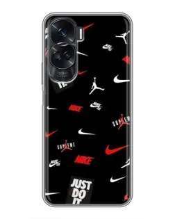 Чохол для Huawei Honor 90 Lite з картинкою «Nike Mix Pattern»