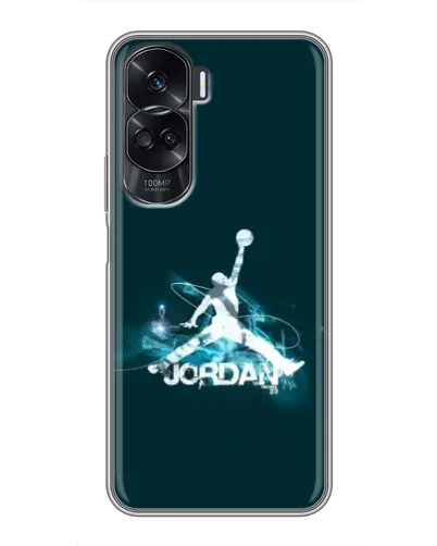 Чохол для Huawei Honor 90 Lite з картинкою «Jordan Blue Fire» Чохол для Huawei Honor 90 Lite з картинкою «Jordan Blue Fire»