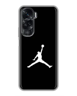 Чохол для Huawei Honor 90 Lite з картинкою «Jordan Silhouette»