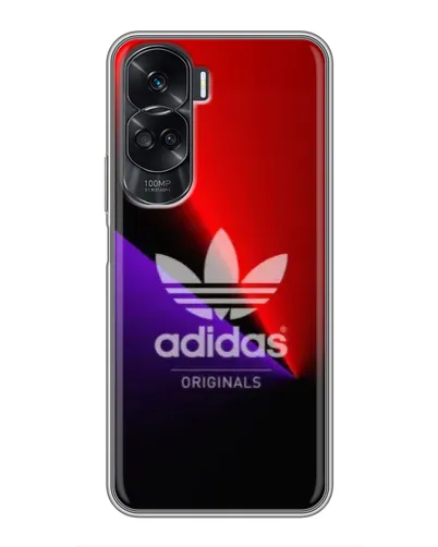 Чехол для Huawei Honor 90 Lite с картинкой «Adidas Red Neon» Чехол для Huawei Honor 90 Lite с картинкой «Adidas Red Neon»