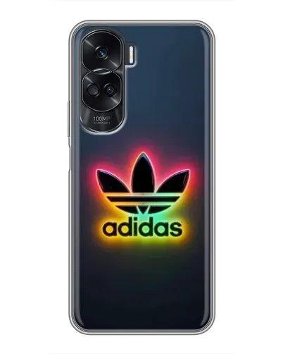 Чехол для Huawei Honor 90 Lite с картинкой «Неоновый Adidas» Чехол для Huawei Honor 90 Lite с картинкой «Неоновый Adidas»