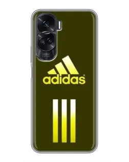 Чехол для Huawei Honor 90 Lite с картинкой «Оливковый градиент Adidas»