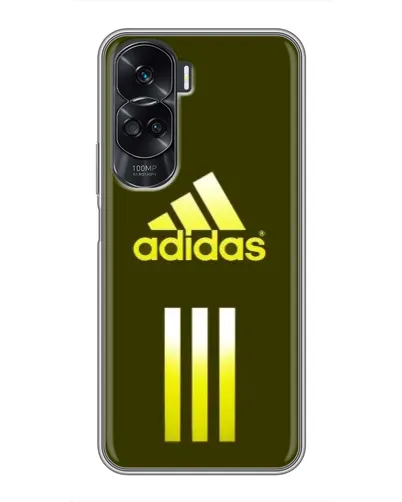 Чехол для Huawei Honor 90 Lite с картинкой «Оливковый градиент Adidas» Чехол для Huawei Honor 90 Lite с картинкой «Оливковый градиент Adidas»
