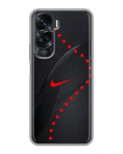 Чехол для Huawei Honor 90 Lite с картинкой «Абстрактный дизайн Nike»