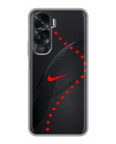 Чехол для Huawei Honor 90 Lite с картинкой «Абстрактный дизайн Nike»