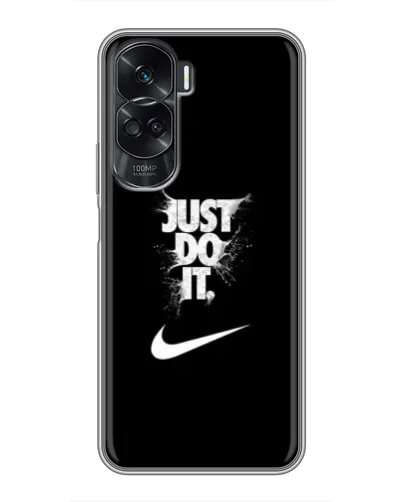 Чехол для Huawei Honor 90 Lite с картинкой «Текстовый принт Nike»
