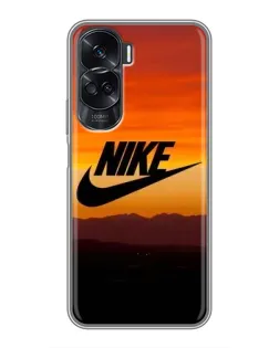 Чехол для Huawei Honor 90 Lite с картинкой «Nike — вечерний горизонт»