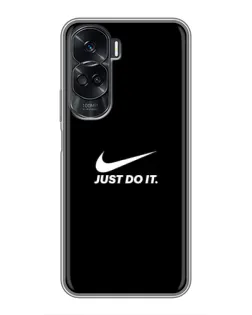 Чехол для Huawei Honor 90 Lite с картинкой «Минимализм от Nike»