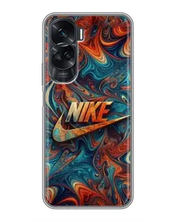 Чехол для Huawei Honor 90 Lite с картинкой «Nike в абстракции»