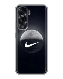 Чехол для Huawei Honor 90 Lite с картинкой «Nike в стиле граффити»