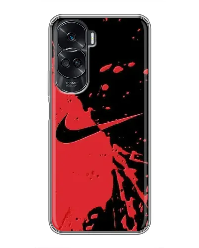 Чехол для Huawei Honor 90 Lite с картинкой «Красные брызги Nike» Чехол для Huawei Honor 90 Lite с картинкой «Красные брызги Nike»