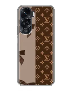 Чохол для Huawei Honor 90 Lite з картинкою «Louis Vuitton — банти»
