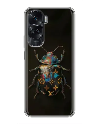 Чохол для Huawei Honor 90 Lite з картинкою «LV — мармуровий принт»