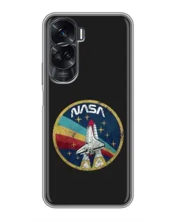 Чохол для Huawei Honor 90 Lite з картинкою «NASA — емблема місії» Чохол для Huawei Honor 90 Lite з картинкою «NASA — емблема місії»