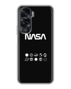 Чохол для Huawei Honor 90 Lite з картинкою «NASA — технічний принт» Чохол для Huawei Honor 90 Lite з картинкою «NASA — технічний принт»