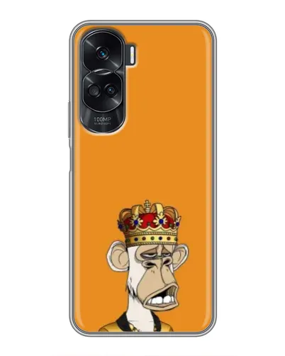 Чехол для Huawei Honor 90 Lite с картинкой «Золотая обезьяна Bored Ape» Чехол для Huawei Honor 90 Lite с картинкой «Золотая обезьяна Bored Ape»