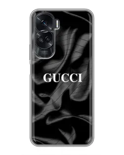 Чехол для Huawei Honor 90 Lite с картинкой «Gucci — шелковые волны»