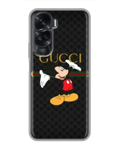 Чехол для Huawei Honor 90 Lite с картинкой «Микки Маус Gucci»