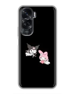 Чехол для Huawei Honor 90 Lite с картинкой «My Melody и Kuromi»