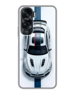 Чохол для Huawei Honor 90 Lite з картинкою «Вид зверху — BMW M» Чохол для Huawei Honor 90 Lite з картинкою «Вид зверху — BMW M»