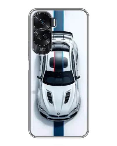 Чохол для Huawei Honor 90 Lite з картинкою «Вид зверху — BMW M» Чохол для Huawei Honor 90 Lite з картинкою «Вид зверху — BMW M»