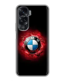 Чохол для Huawei Honor 90 Lite з картинкою «Логотип BMW — спалах» Чохол для Huawei Honor 90 Lite з картинкою «Логотип BMW — спалах»