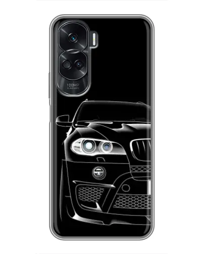 Чохол для Huawei Honor 90 Lite з картинкою «Темний силует BMW» Чохол для Huawei Honor 90 Lite з картинкою «Темний силует BMW»