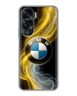 Чохол для Huawei Honor 90 Lite з картинкою «Золотистий дим BMW» Чохол для Huawei Honor 90 Lite з картинкою «Золотистий дим BMW»