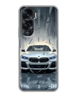 Чохол для Huawei Honor 90 Lite з картинкою «BMW у світлі фар» Чохол для Huawei Honor 90 Lite з картинкою «BMW у світлі фар»