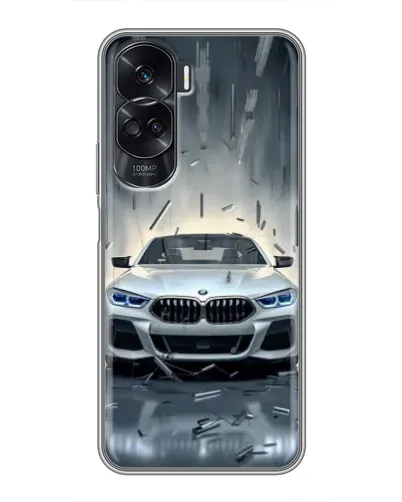 Чохол для Huawei Honor 90 Lite з картинкою «BMW у світлі фар» Чохол для Huawei Honor 90 Lite з картинкою «BMW у світлі фар»