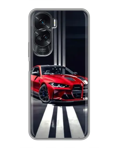 Чохол для Huawei Honor 90 Lite з картинкою «Червона BMW на дорозі» Чохол для Huawei Honor 90 Lite з картинкою «Червона BMW на дорозі»