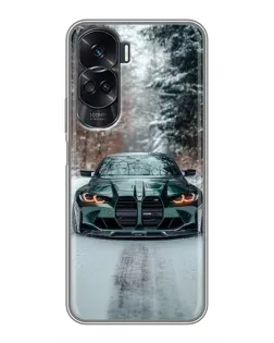 Чохол для Huawei Honor 90 Lite з картинкою «BMW у зимовому лісі» Чохол для Huawei Honor 90 Lite з картинкою «BMW у зимовому лісі»