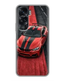 Чохол для Huawei Honor 90 Lite з картинкою «BMW на червоній доріжці» Чохол для Huawei Honor 90 Lite з картинкою «BMW на червоній доріжці»
