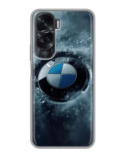 Чехол для Huawei Honor 90 Lite с картинкой «Логотип BMW — лед» Чехол для Huawei Honor 90 Lite с картинкой «Логотип BMW — лед»