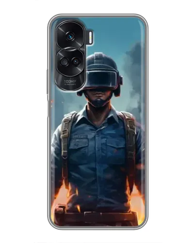 Чехол для Huawei Honor 90 Lite с картинкой «PUBG — реалистичный герой»