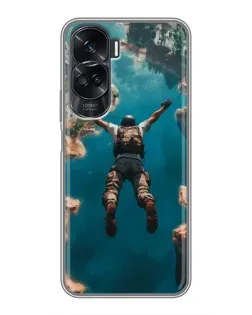 Чехол для Huawei Honor 90 Lite с картинкой «PUBG — свободное падение»