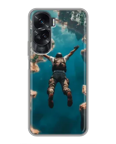 Чехол для Huawei Honor 90 Lite с картинкой «PUBG — свободное падение»