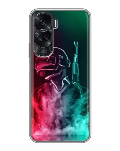 Чехол для Huawei Honor 90 Lite с картинкой «PUBG — огненный воин»