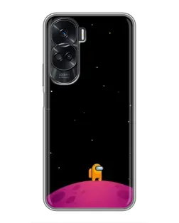 Чехол для Huawei Honor 90 Lite с картинкой «Одинокий герой на планете» Чехол для Huawei Honor 90 Lite с картинкой «Одинокий герой на планете»