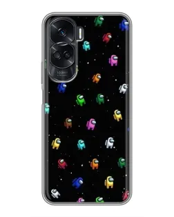 Чехол для Huawei Honor 90 Lite с картинкой «Экипаж Among Us» Чехол для Huawei Honor 90 Lite с картинкой «Экипаж Among Us»