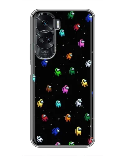 Чехол для Huawei Honor 90 Lite с картинкой «Экипаж Among Us»