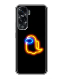 Чехол для Huawei Honor 90 Lite с картинкой «Among Us неоновое сияние» Чехол для Huawei Honor 90 Lite с картинкой «Among Us неоновое сияние»