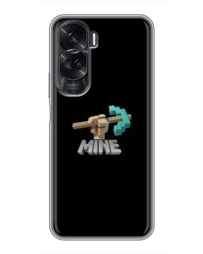 Чехол для Huawei Honor 90 Lite с картинкой «Алмазная кирка» Чехол для Huawei Honor 90 Lite с картинкой «Алмазная кирка»