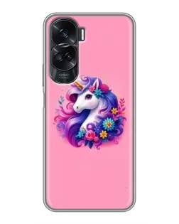 Чехол для Huawei Honor 90 Lite с картинкой «Сказочный единорог»