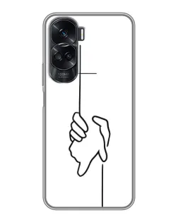 Чохол для Huawei Honor 90 Lite з картинкою «Рука тримає» Чохол для Huawei Honor 90 Lite з картинкою «Рука тримає»