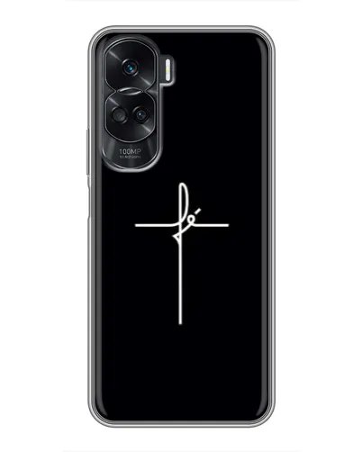 Чехол для Huawei Honor 90 Lite с картинкой «Тонкий крест» Чехол для Huawei Honor 90 Lite с картинкой «Тонкий крест»