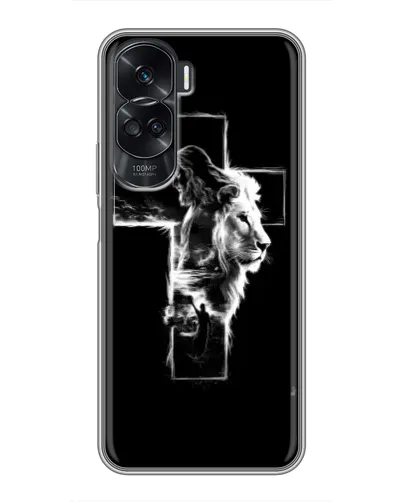 Чехол для Huawei Honor 90 Lite с картинкой «Сияющий крест Jesus» Чехол для Huawei Honor 90 Lite с картинкой «Сияющий крест Jesus»